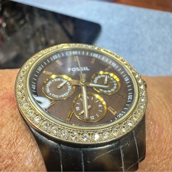 Fossil Tortoise Shell Watch - Picture 6 of 6